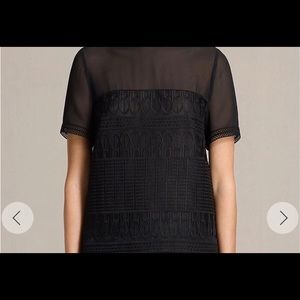 All Saints Lace Top